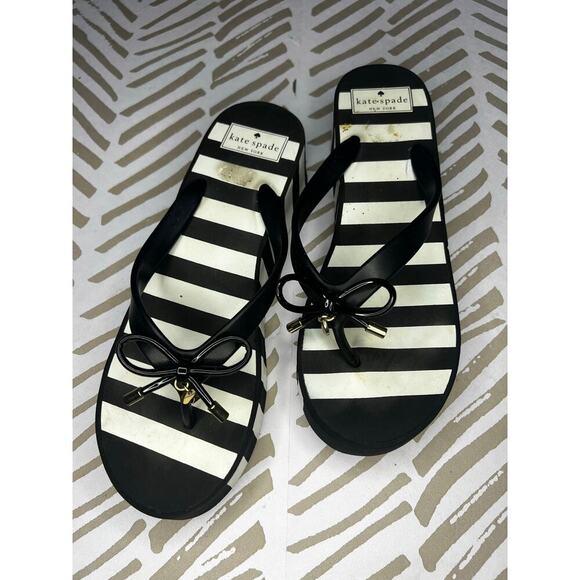 Kate Spade New York Rhett Wedge Flip Flops - Picture 1 of 7